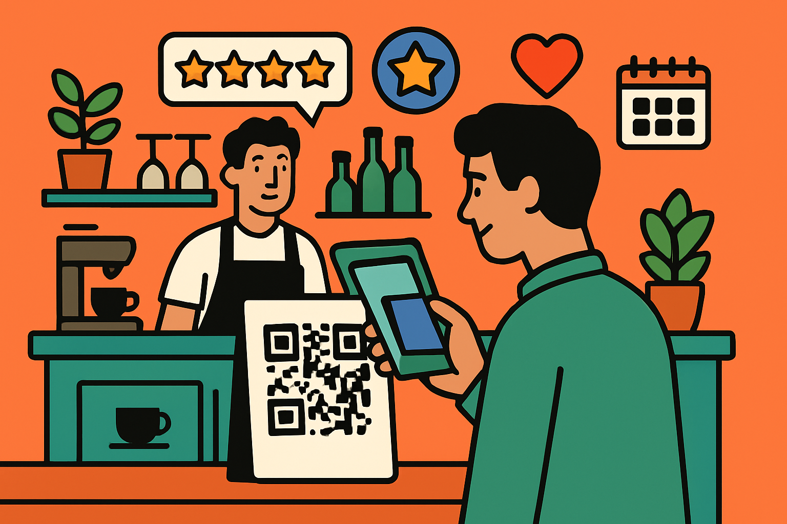 Come raccogliere recensioni Google con un QR code al momento giusto
